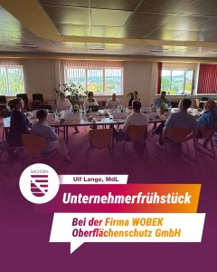 „Unternehmerfrühstück“ in Stollberg